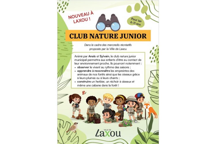 Club nature junior pour les 6-11 ans