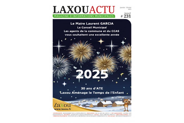 Laxou Actu n°231 - Janvier / Février 2025